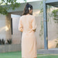 BulBul Meher Rayon Peach Kurta Set with Dupatta - Swadesiicart