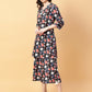 Joban Fashion Black Cotton Printed & Hand Work Co-ord Set - Swadesiicart
