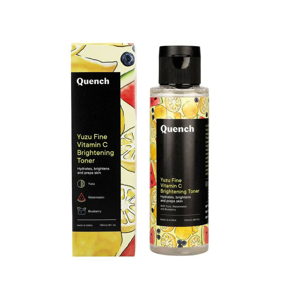 Quench Botanics Yuzu Fine Vitamin C Brightening Toner - Korean Skincare | Swadesiicart