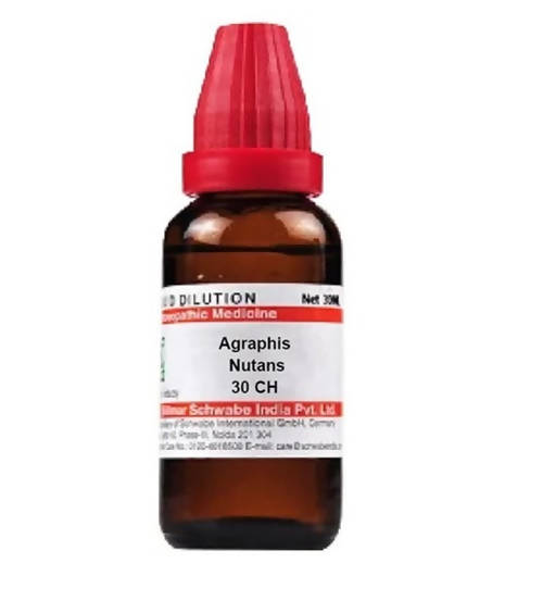Dr. Willmar Schwabe India Agraphis Nutans Dilution | Swadesiicart