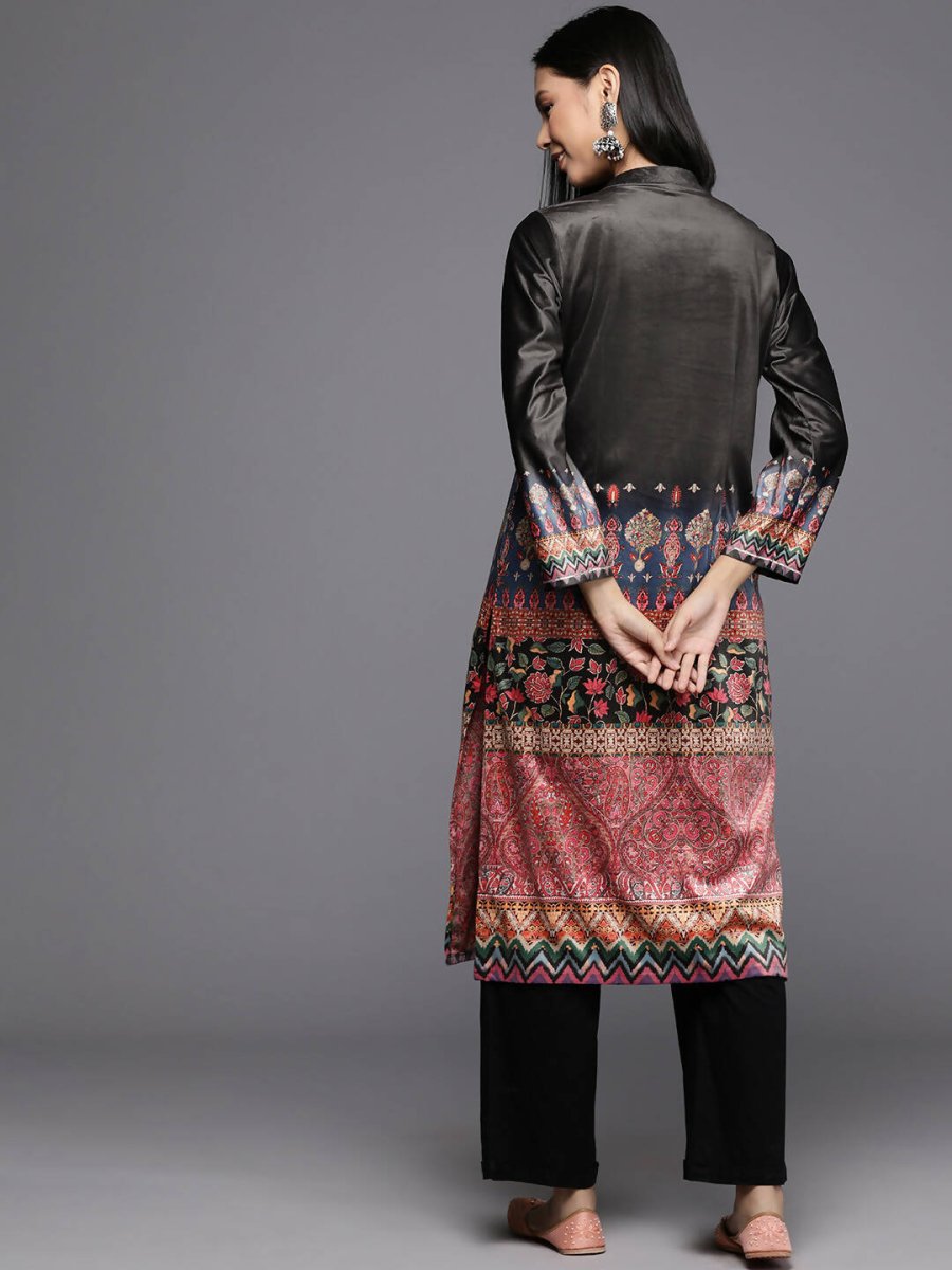 Ahalyaa Women's Traditional wear Kurta - Multi | Swadesiicart