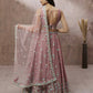 House of Panchhi Coral Pure Georgette Sequins with heavy Zarkan embroidery Lehenga choli & Dupatta | Swadesiicart