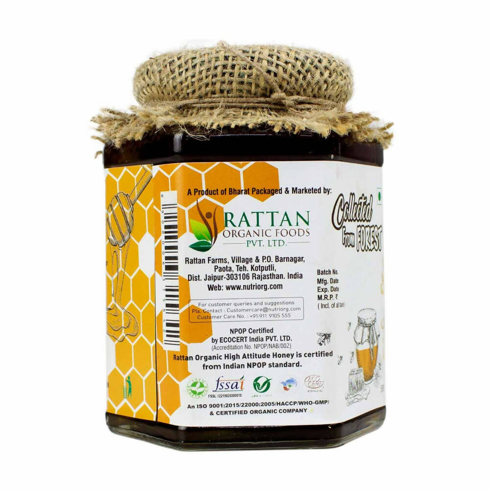Nutriorg Organic High Altitude Honey - Swadesiicart