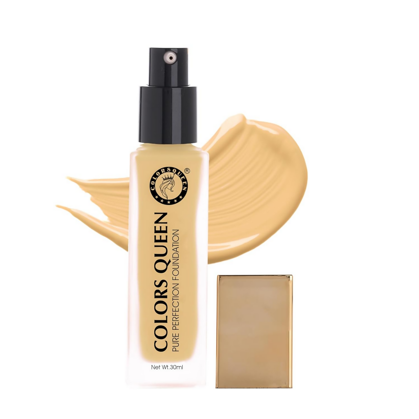 Colors Queen Pure Perfection Foundation – 03 Natural Beige | Swadesiicart