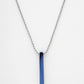 NVR Men Blue Plated Geomatric Pendent With Chain | Swadesiicart