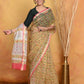 Very Much Indian Pure Kota Cotton Handblock Printed Saree - Yellow | Swadesiicart
