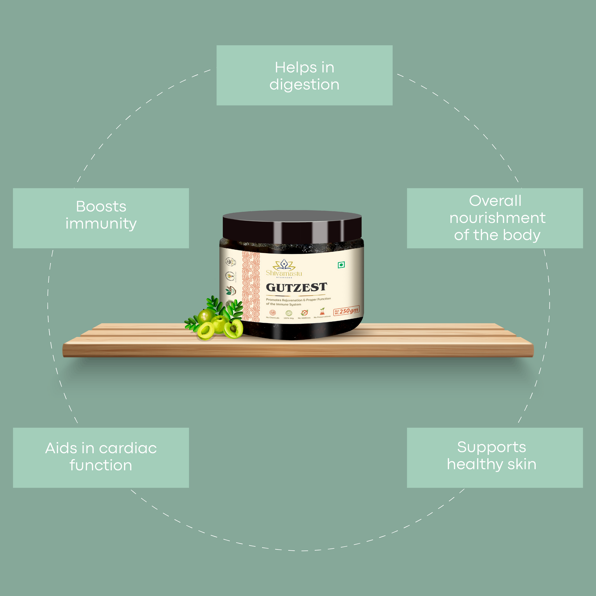 Shivamastu Ayurveda Gutzest Chyawanprash | Swadesiicart