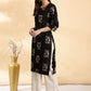 Anouk Women Printed Thread Work Kurta - Swadesiicart