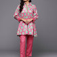Ahalyaa Women's Traditional Wear Co-ods - Pink