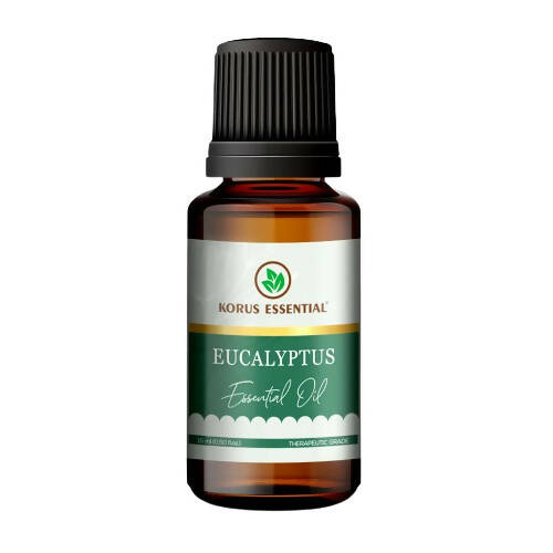Korus Essential Eucalyptus Essential Oil - Therapeutic Grade - Just Jaivik