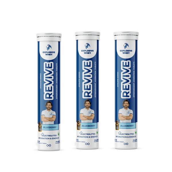 Explosive Whey Athlete Series Revive Hydration Tablets | Swadesiicart