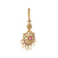 Nuyug 18K Gold Plated Ethereal Gulabi Stone Maang Tikka | Swadesiicart