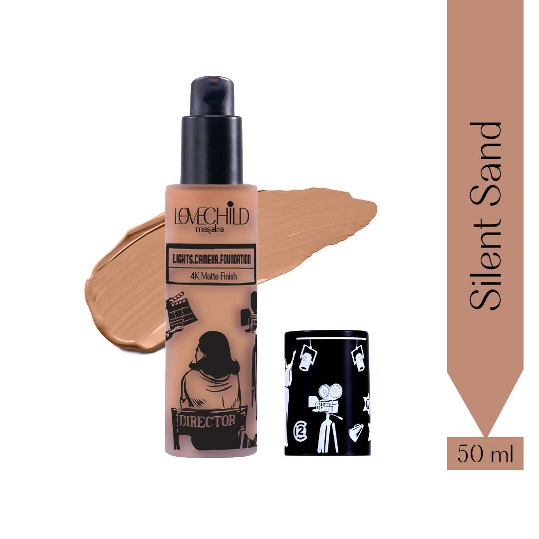 LoveChild By Masaba Gupta Lights. Camera. Foundation - Silent Sand | Swadesiicart