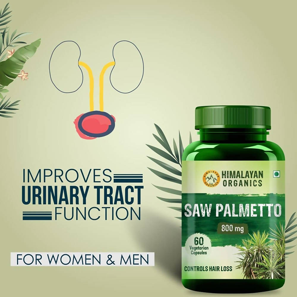 Himalayan Organics Saw Palmetto Capsules | Swadesiicart