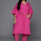 Ahalyaa Women's Traditional wear Kurta Set - Pink | Swadesiicart