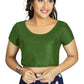 Aastha Fashion Women's Mehendi Art Silk Designer Festive Wear Readymade Blouse