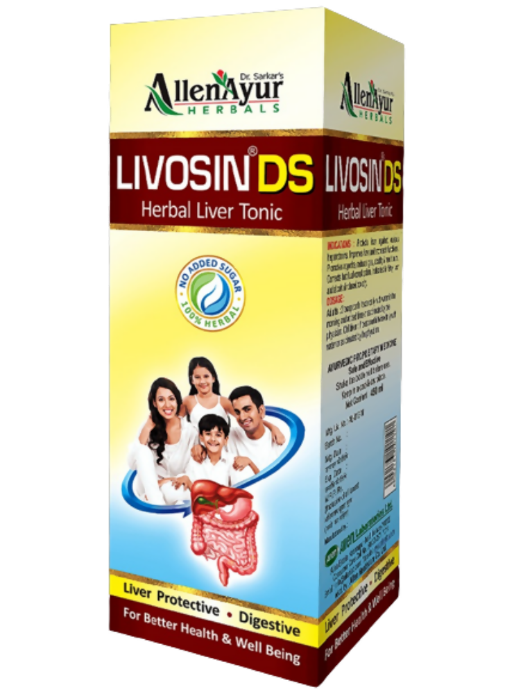 Dr. Sarkar's Allen Ayur Herbals Livosin DS Tonic - Swadesiicart