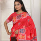 Shree Shyam Fashion Silk Blend Red Saree