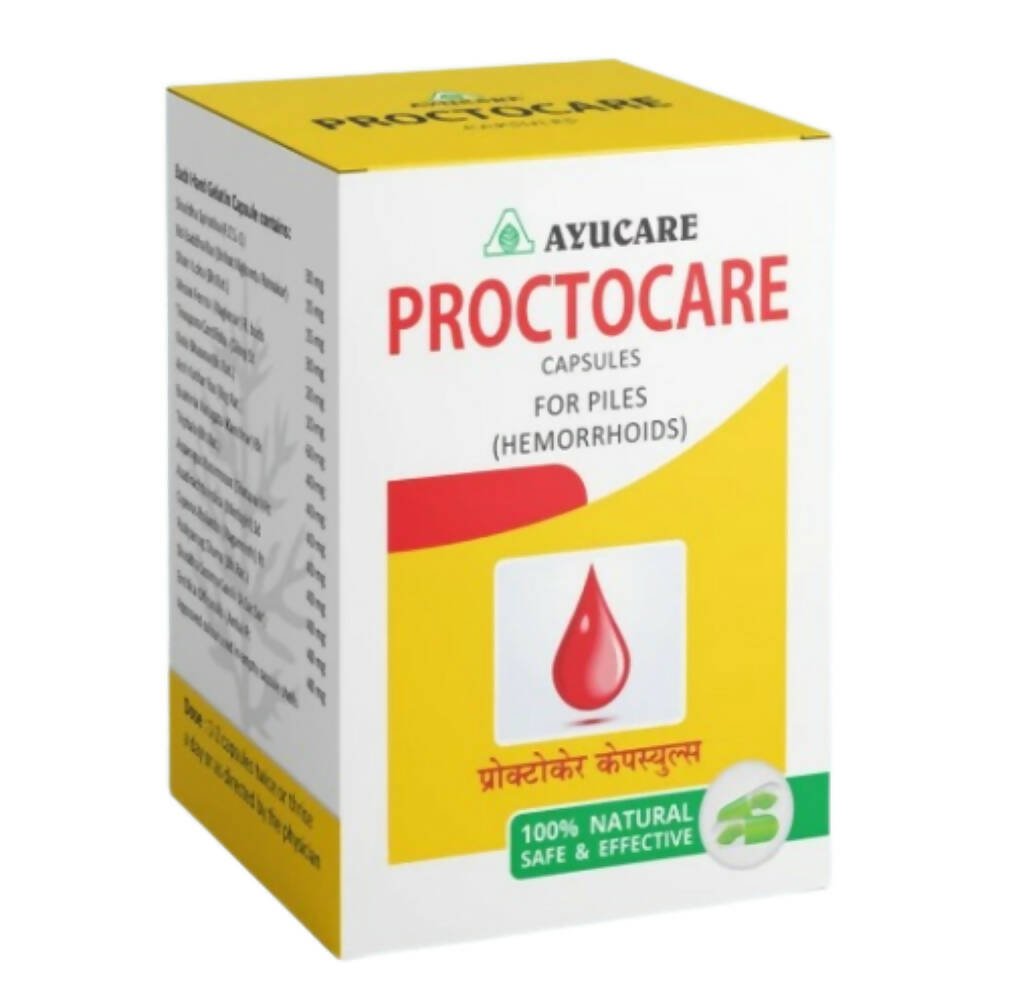 Ayucare Proctocare Capsules | Swadesiicart