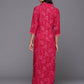 Ahalyaa Women's Traditional wear Kurta - Red | Swadesiicart