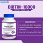 Healthvit Biotino-10000 Tablets - Swadesiicart