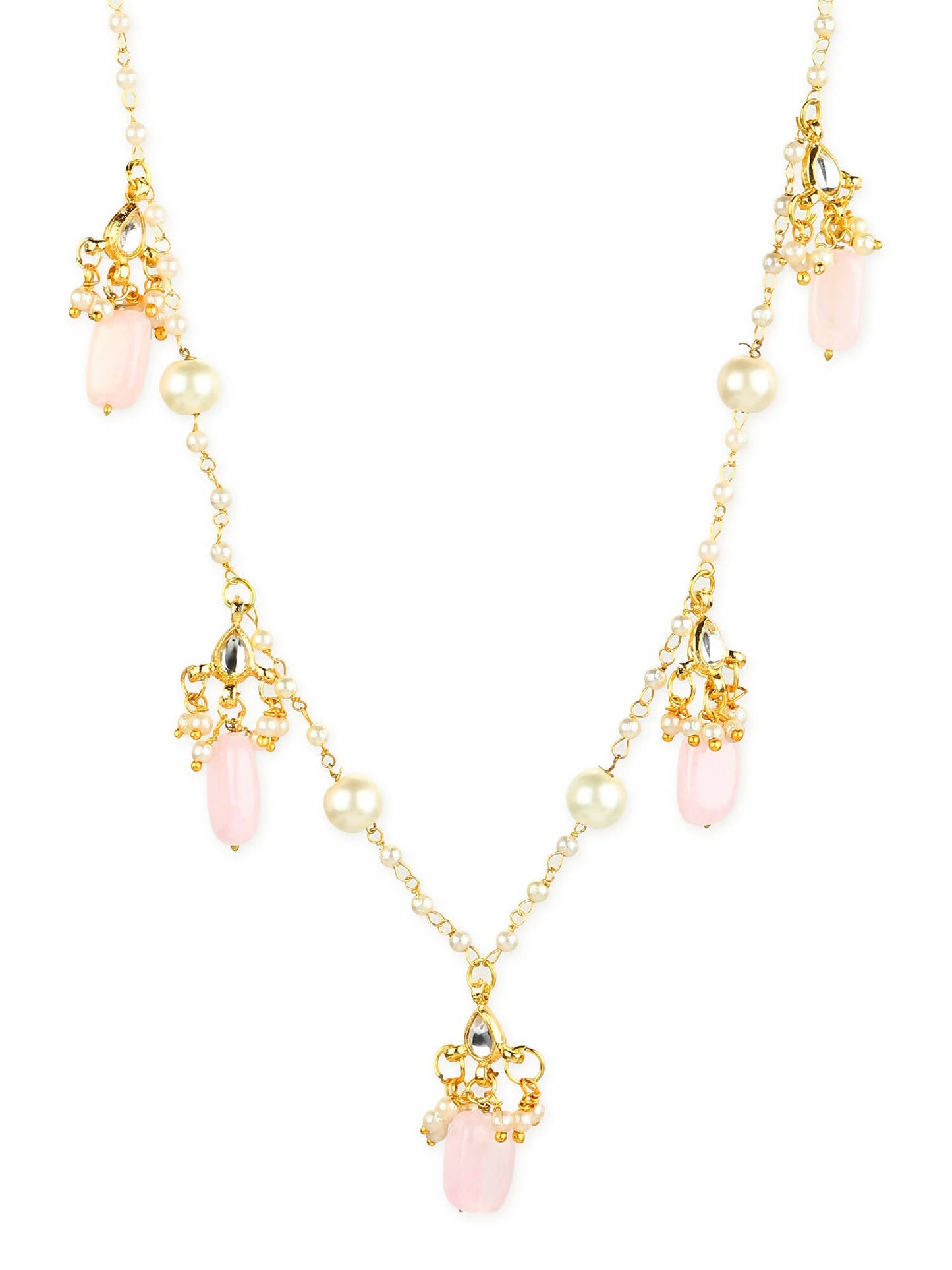 Women's Gold-Polished Chain - Ruby Raang | Swadesiicart