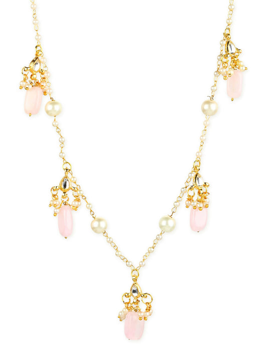 Women's Gold-Polished Chain - Ruby Raang | Swadesiicart