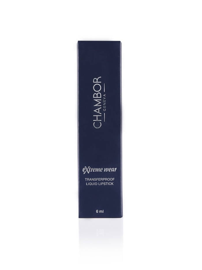 Chambor 405 Trendy Mauve Extreme Wear Transferproof Liquid Lipstick - Swadesiicart