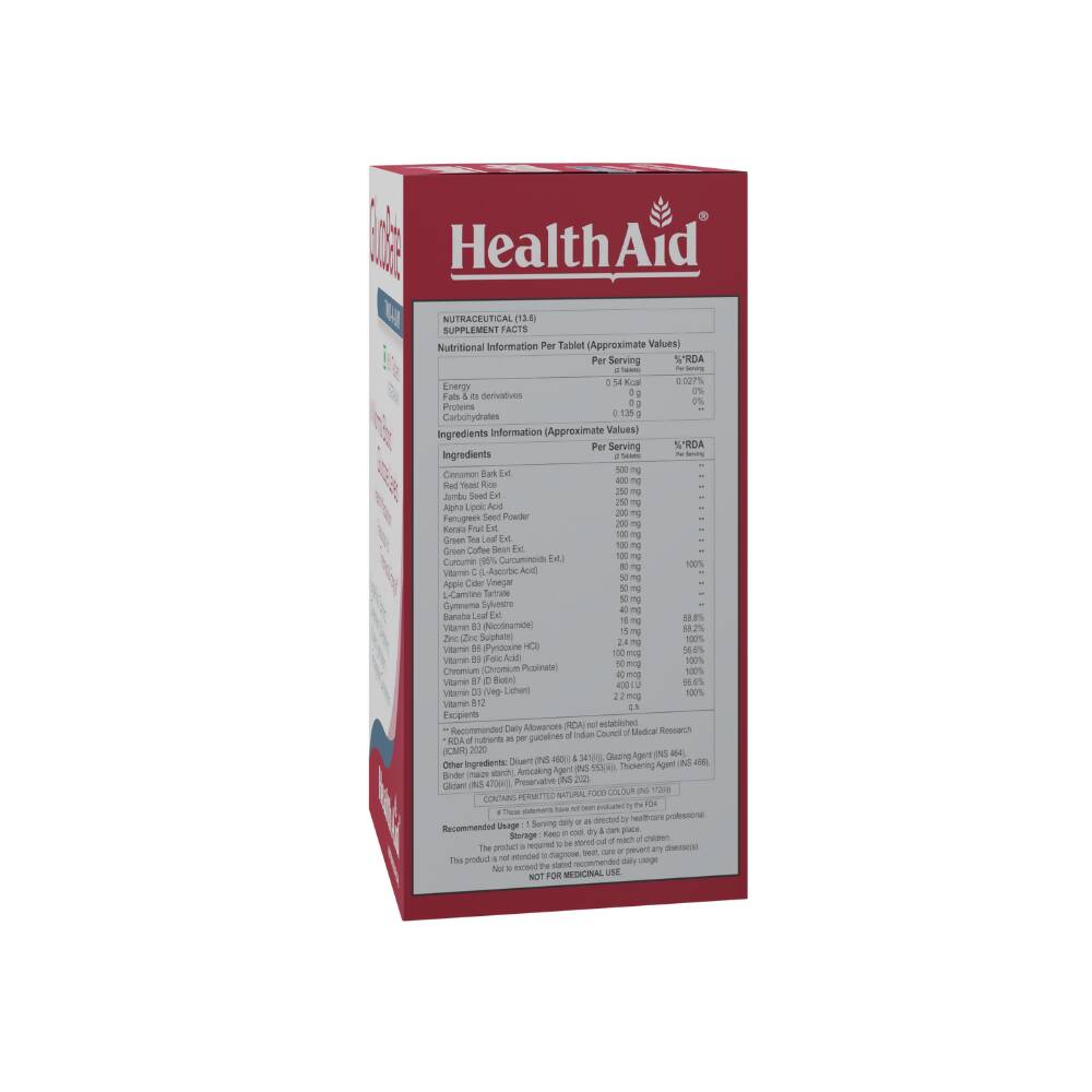 HealthAid GlucoBate Tablets - Swadesiicart