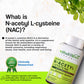 Health Veda Organics N - Acetyl L - Cysteine Veg Capsules - Swadesiicart