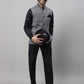 Even Apparels Men's Grey Pure Wool Nehru Jacket | Swadesiicart