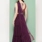 Ahalyaa Printed Ethnic Co-Ords with Draped Dupatta - Swadesiicart