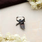 trueBrowns Silver Gold Tone Bird Ring | Swadesiicart
