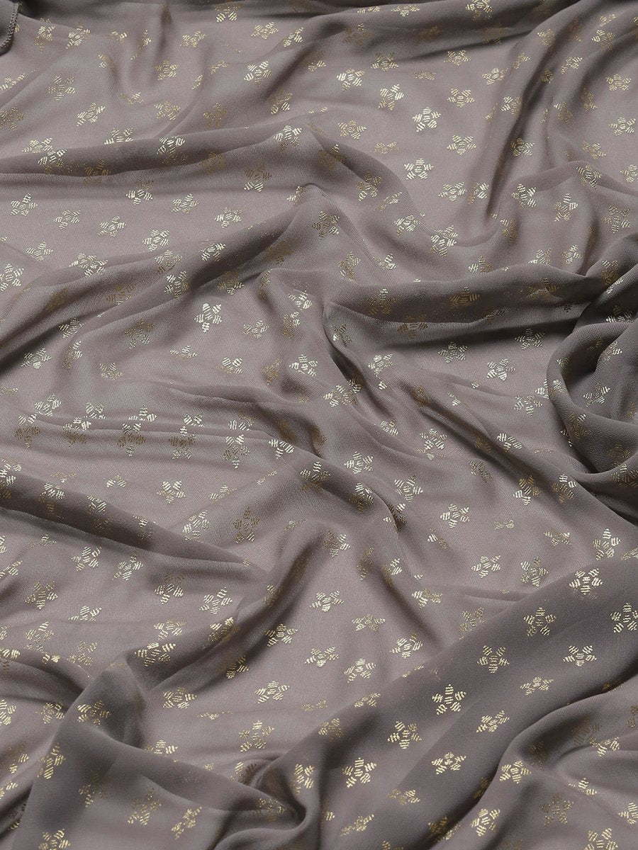 Ahalyaa Printed Ready To Wear Ruffles Saree | Swadesiicart