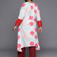 Ahalyaa Plus Size Floral Printed Floral Crepe Kurta | Swadesiicart