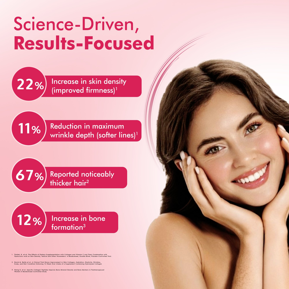 DR. Morepen Skin Collagen Powder with Glutathione, Hyaluronic Acid, Resveratrol &amp; Biotin Strawberry Watermelon Flavour