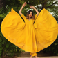 Pomcha Jaipur Rosemarry Yellow Cotton Anarkali Set | Swadesiicart