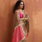 trueBrowns Bronze Tissue Ready To Wear Saree | Swadesiicart