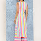 Ahalyaa Striped Empire Gotta Patti Kurta With Palazzos | Swadesiicart