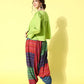 InWeave Women's Green Top With Multi Clr Harem Set - Swadesiicart
