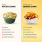Healthy Master Light & Crispy Quinoa Chips | Millet Chips - Swadesiicart