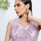 House of Panchhi Sea Green Georgette Sequins And Thread Embroidery Lehenga Choli & Dupatta | Swadesiicart