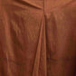 trueBrowns Brown Silk Ready To Wear Saree | Swadesiicart