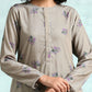 trueBrowns Sage Printed Velvet Co-Ord Set - Swadesiicart