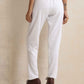 trueBrowns White Woollen Pants | Swadesiicart