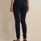 trueBrowns Navy Woollen Leggings | Swadesiicart