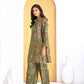 BulBul Pratiksha Olive Co-Ord Set - Swadesiicart