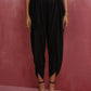 trueBrowns Black Modal Kaftan Kurta Set | Swadesiicart