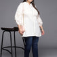 Ahalyaa Mandarin Collar Printed Tunic | Swadesiicart