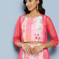 Ahalyaa Women Floral Printed Top with Palazzos & Shrug | Swadesiicart
